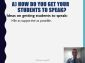 10. Conversation Strategies & Activites Part 1